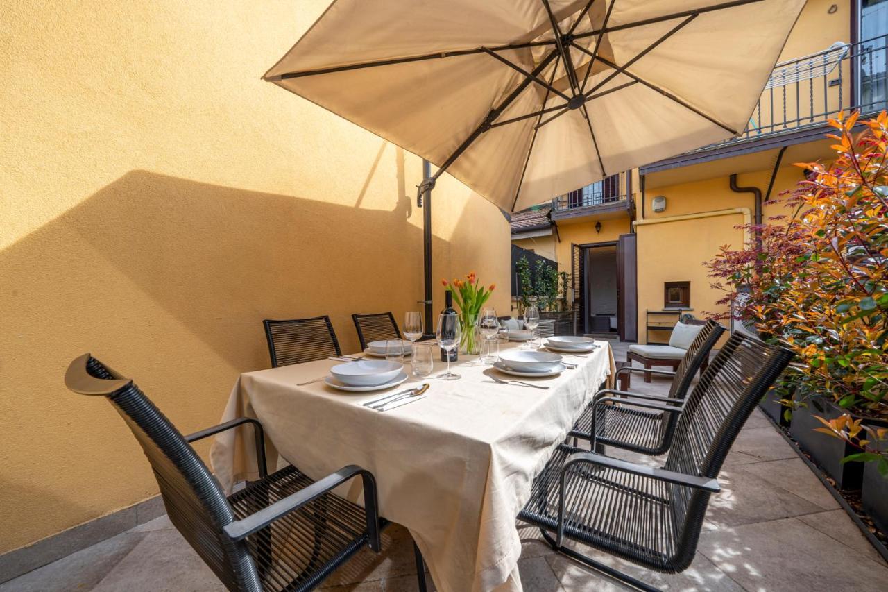 Piazza Maggiore-Luxury Apartment-Elegant Terrace โบโลญญา ภายนอก รูปภาพ