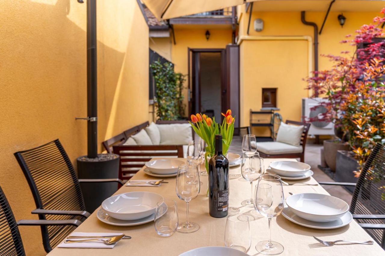 Piazza Maggiore-Luxury Apartment-Elegant Terrace โบโลญญา ภายนอก รูปภาพ